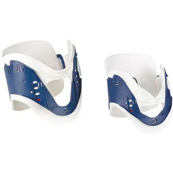 DocMed Nackenstütze Patriot Variable Cervical-Stütze (verstellbare Halskrause, 1-tlg., Universal-Verstellset), Hochwertige Polsterung, Latexfreies Material