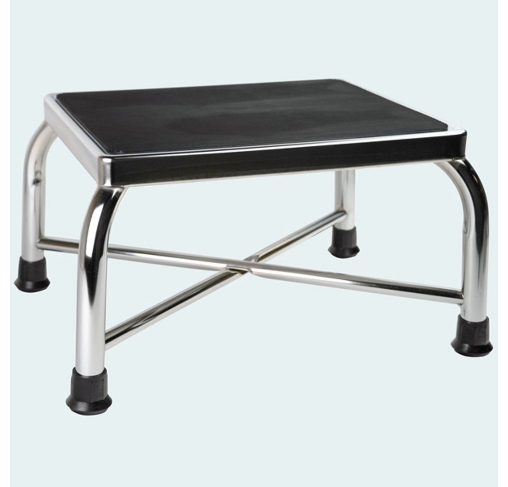 DocMed Treppenstufe XL Auftritt mit einer Stufe, (Stabile Standfläche, 1-tlg., Antirutsch Treppenstufe, Sicherheit im Haushalt und Büro), Tritthocker mit hoher  – Bild 4 von 5