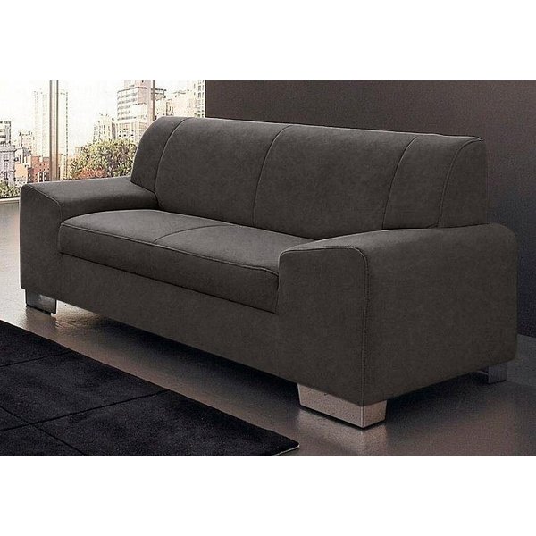 DOMO collection 2-Sitzer Alisson kubische Formensprache mit abgerundeten Details, Breite 164cm, fester Sitzkomfort