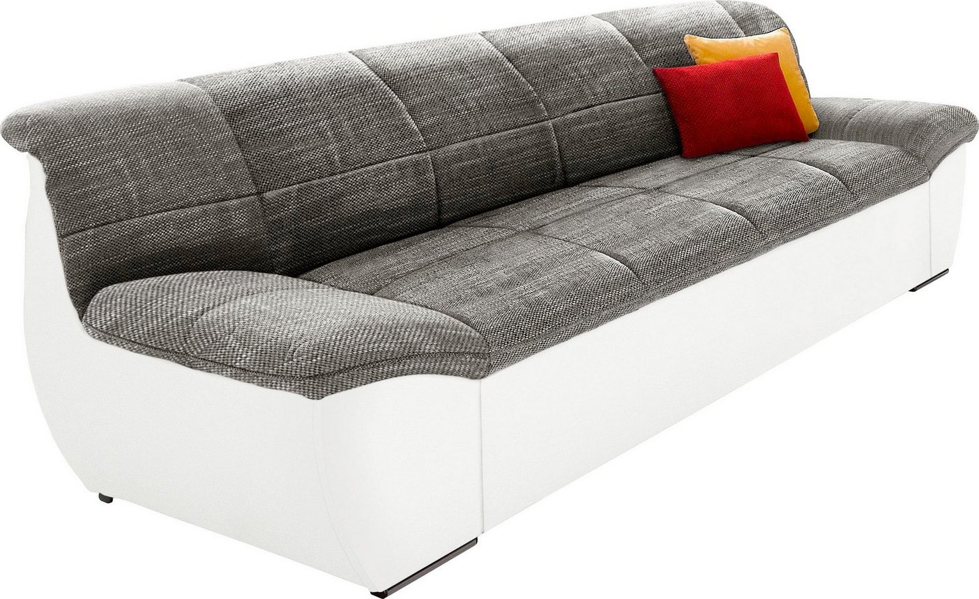 DOMO collection 3-Sitzer SPLASH Breite 232 cm, moderne Sitz- und Rückensteppung, komfortabel, flache Armlehnen zum Entspannen – Bild 2 von 5