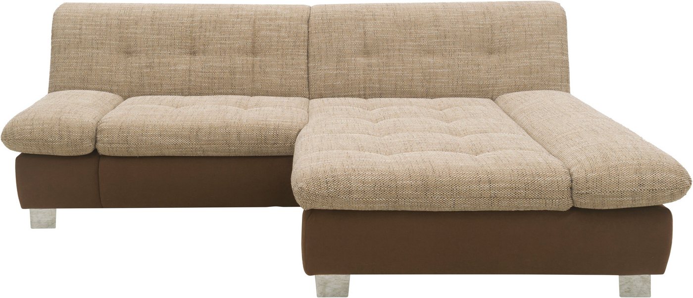 DOMO collection Ecksofa 100031 234x157 cm, kompakt, komfortabel & bequem, L-Form, whlw. mit Bettfunktion und Armteilverstellung – Bild 2 von 5
