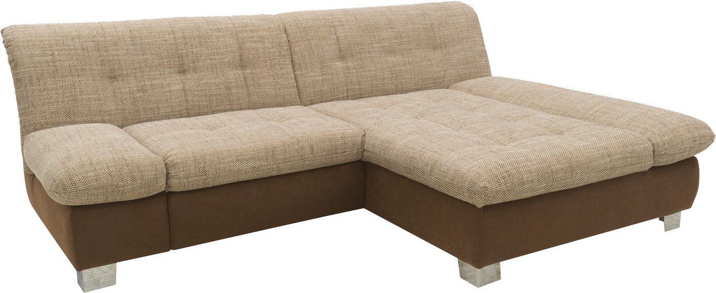 DOMO collection Ecksofa 100031 234x157 cm, kompakt, komfortabel & bequem, L-Form, whlw. mit Bettfunktion und Armteilverstellung – Bild 5 von 5