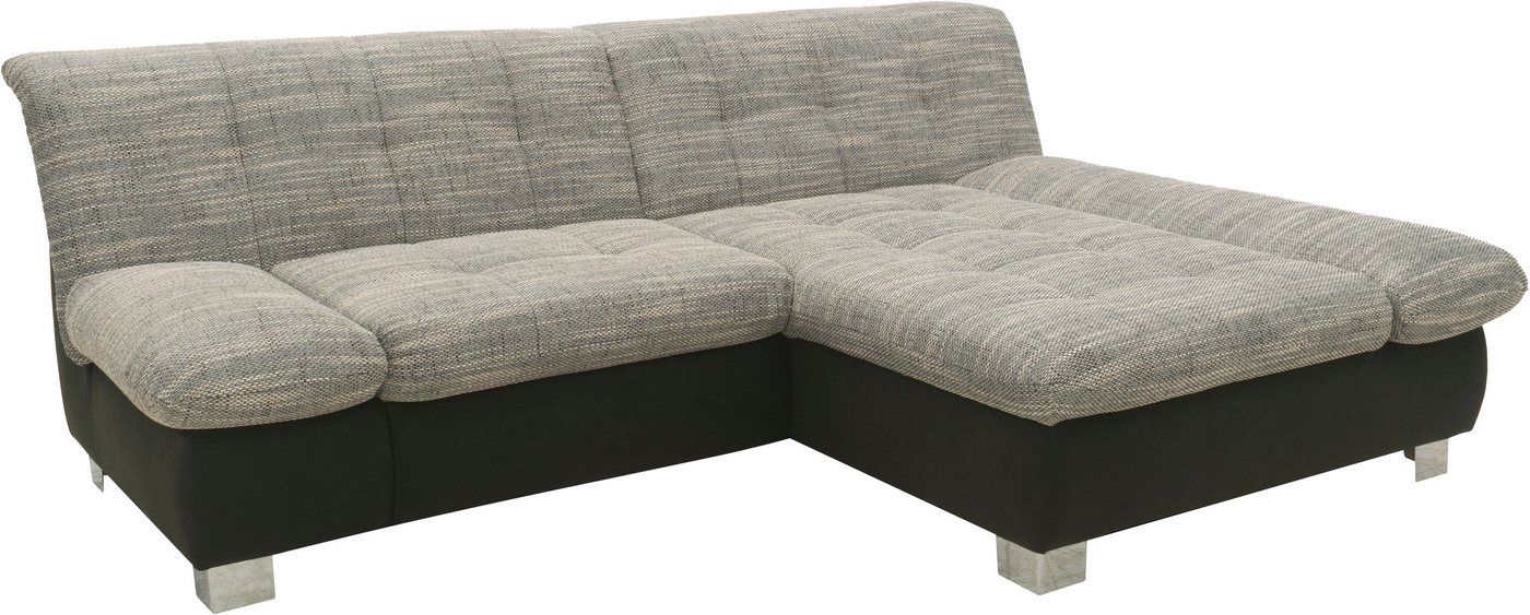 DOMO collection Ecksofa 100031 234x157 cm, kompakt, komfortabel & bequem, L-Form, whlw. mit Bettfunktion und Armteilverstellung – Bild 5 von 5