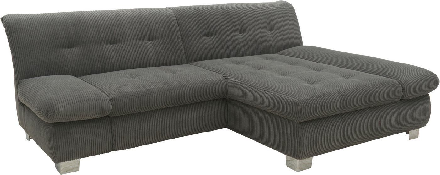 DOMO collection Ecksofa 100031 234x157 cm, kompakt, komfortabel & bequem, L-Form, whlw. mit Bettfunktion und Armteilverstellung – Bild 5 von 5