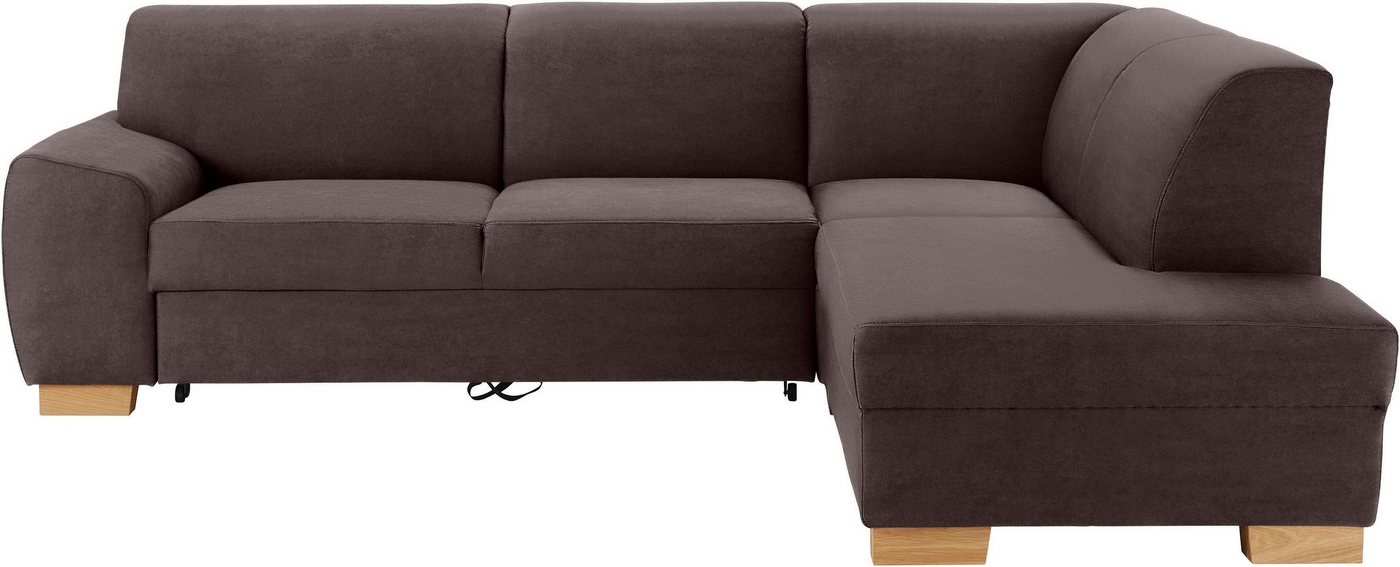 DOMO collection Ecksofa Incanto kubische Formensprache, Breite 260cm, komfortabel, L-Form, ohne Bettfunktion, Struktur weich – Bild 2 von 5