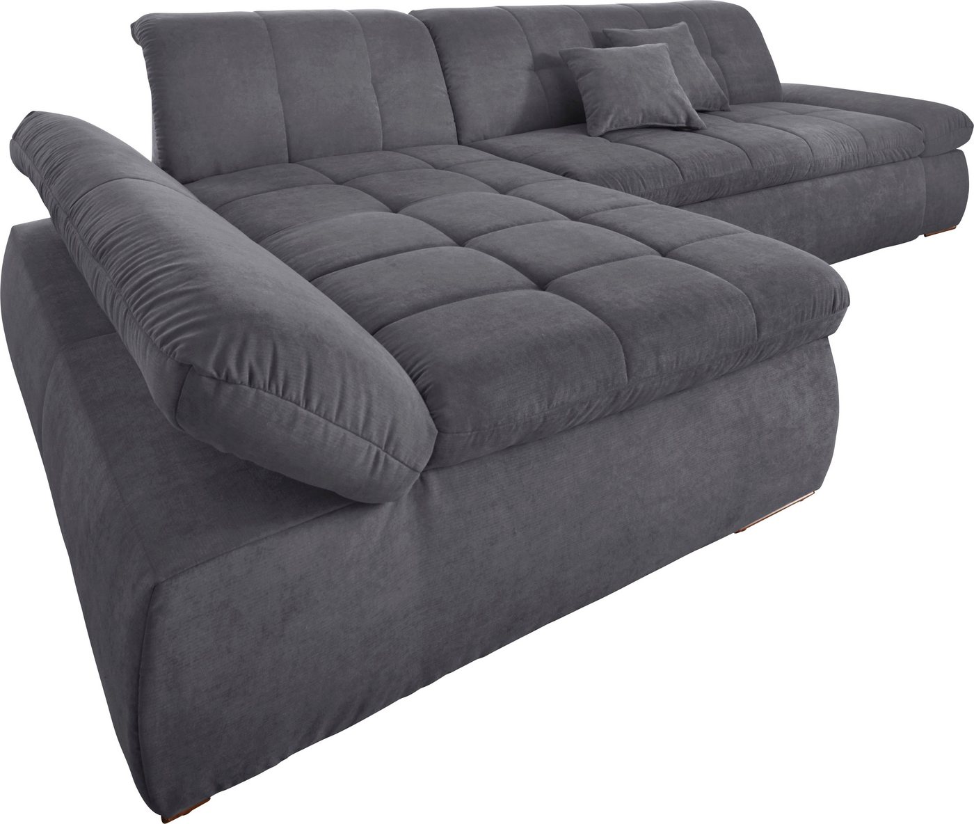 DOMO collection Ecksofa NMORIC XXL, 300x172x80cm, viel Platz, bequem, L-Form, wahlweise mit Bettfunktion und Armlehnverstellung – Bild 4 von 5