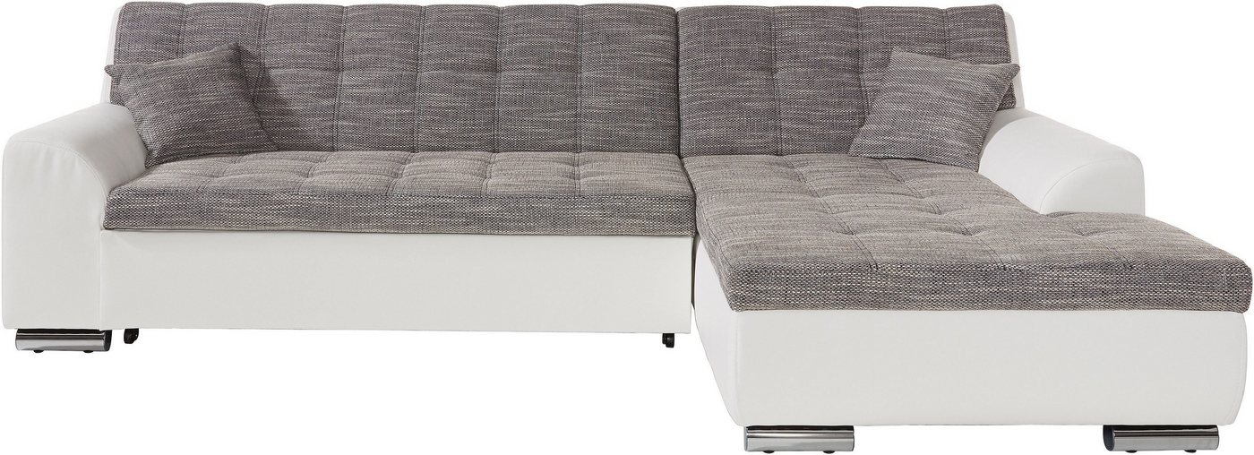 DOMO collection Ecksofa TREVISO viele Bezüge, auch in Cord, L-Form, 267x178 cm, wahlw. mit Bettfunktion, inkl. Zierkissen, Unser Dauertiefpreis – Bild 2 von 5
