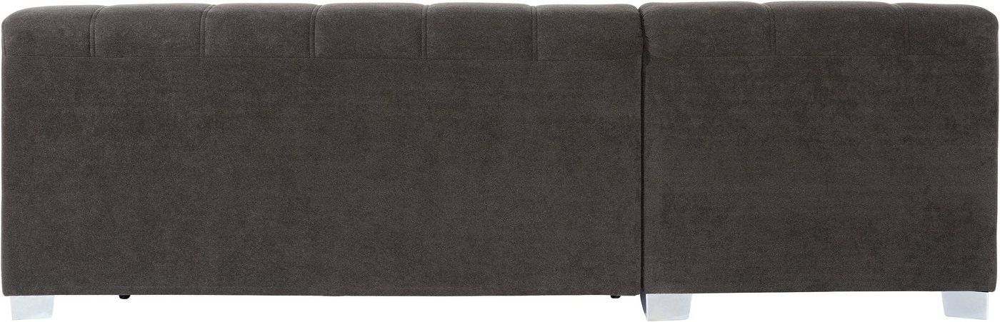 DOMO collection Ecksofa TURAH 239x152 cm, inkl. Zierkissen, moderne Steppung, mit Bettfunktion, Schlafsofa, Unser Dauertiefpreis – Bild 5 von 5