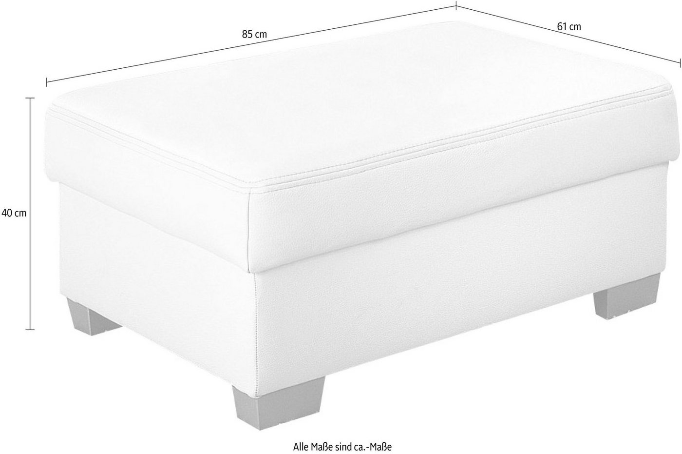 DOMO collection Hocker Amando – Bild 2 von 4