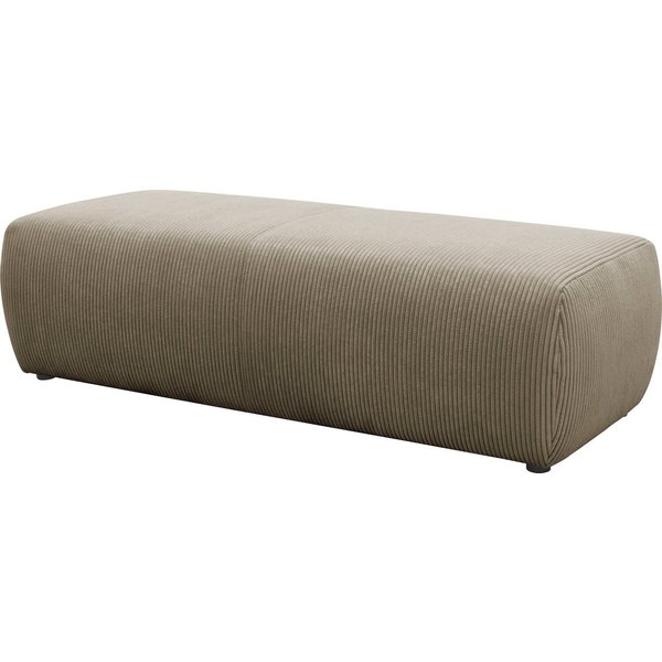 DOMO collection Hocker BRANDON, komfortabel, große Ausführung passend zu "Brandon", auch in Cord