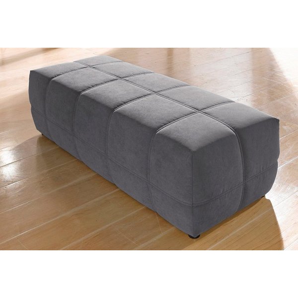 DOMO collection Hocker BRANDON, komfortabel, große Ausführung passend zu "Brandon", auch in Cord