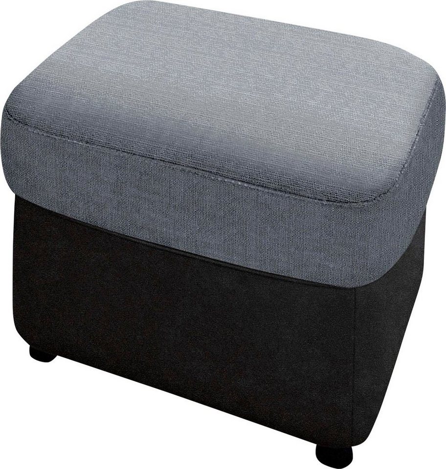 DOMO collection Hocker FLORES 60x60 cm, hochwertig – Bild 2 von 5
