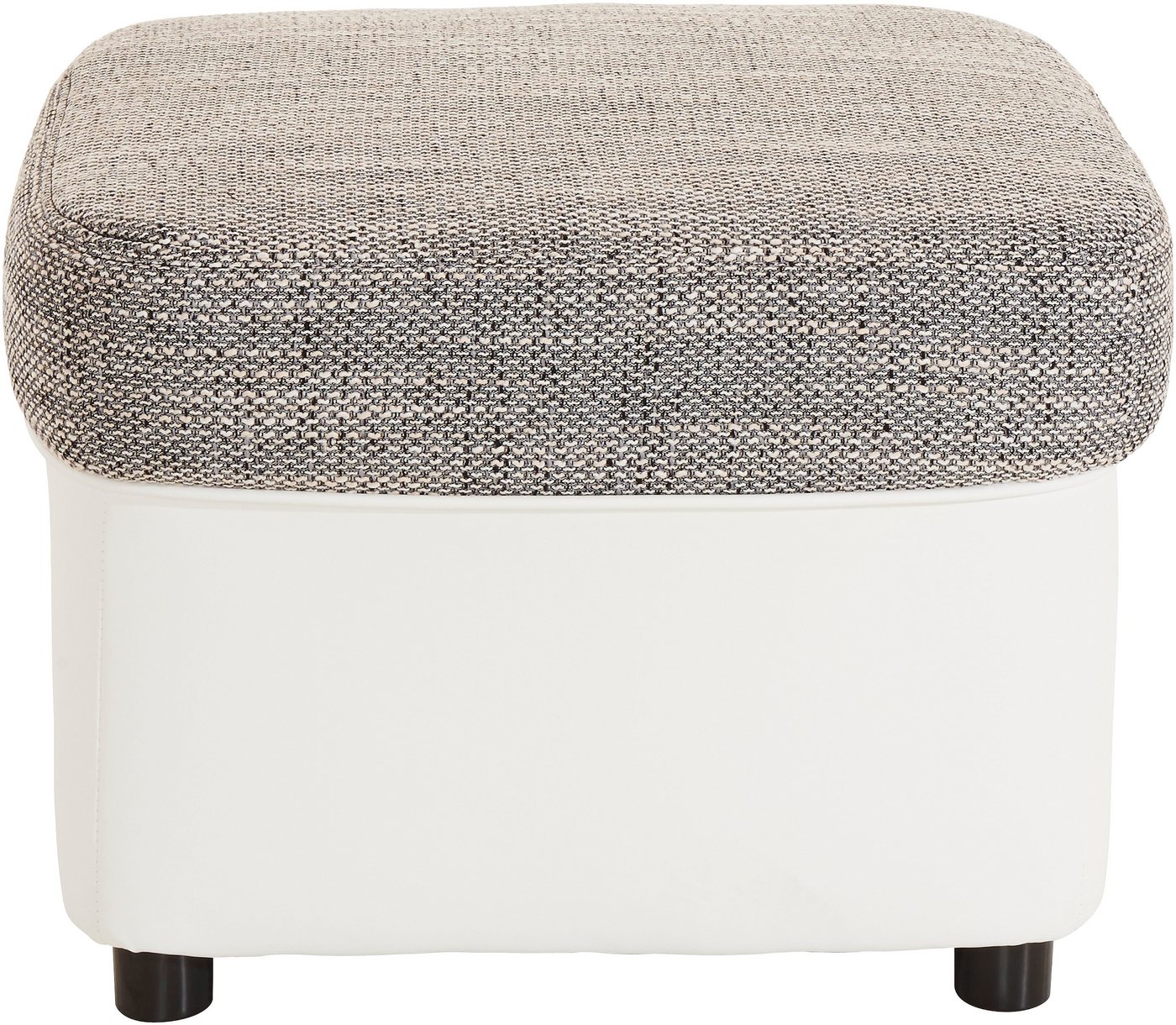 DOMO collection Hocker FLORES 60x60 cm, hochwertig – Bild 2 von 5