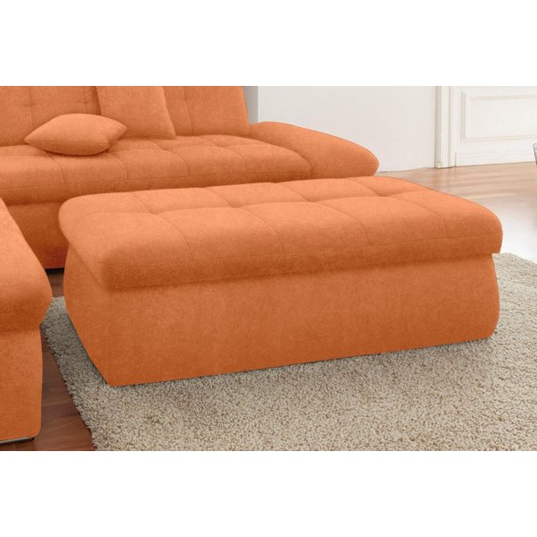 DOMO collection Hocker NMORIC, mit Stauraumfach, auch in Cord
