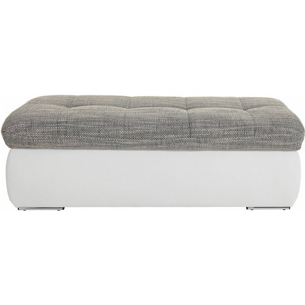 DOMO collection Polsterhocker MORIC 136x64 cm, praktisch und komfortabel, inklusive Stauraum