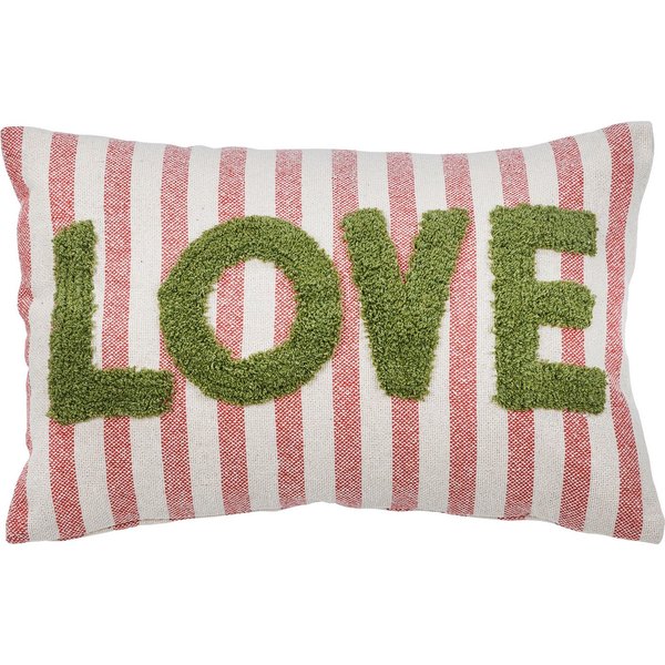 done.® Dekokissen CUSHION HAPPY STRIPE LOVE