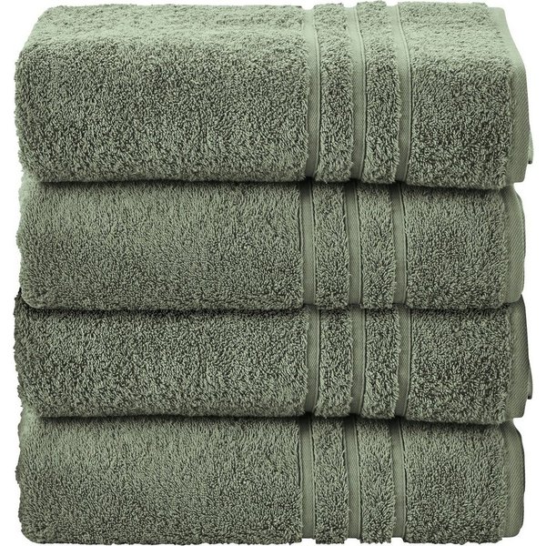 done.® Handtuch Set Daily Uni, Walkfrottier (Set, 4-St), Uni Farben, saugfähiges Walkfrottier