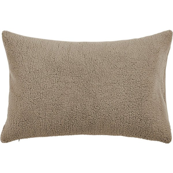 done.® Kissenhülle Soul, (1 Stück), Einfarbige Kissenhülle aus weichem Teddy-Plüsch, soft und flauschig