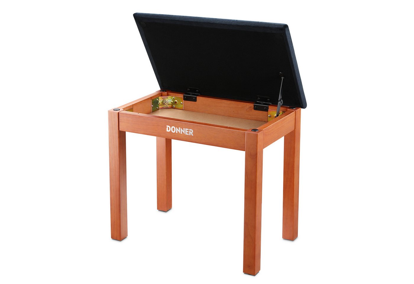 Donner Digitalpiano 88 Tasten Progressiv Gewichteter Hammermechanik E-Piano DDP-80 PLUS (Set, Pedal, Netzteil), 128 Polyphonie, für zu Hause, Lernfunktion, Kopf – Bild 4 von 5