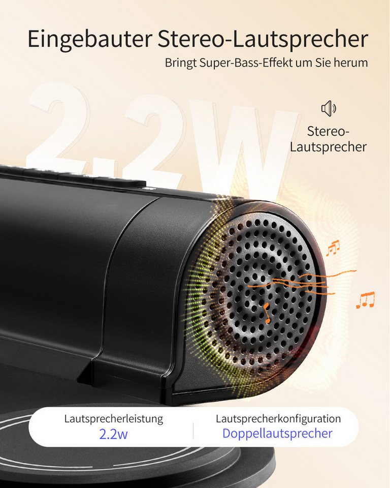 Donner E-Drum Elektrisches Drumpad Elektronisches Drumset mit 9 Pads DED-20(SE),Set, Netzteil USB-Datenkabel 3,5-mm-Audiosticks 2 Pedale, Eingebauter Lautsprech – Bild 3 von 5