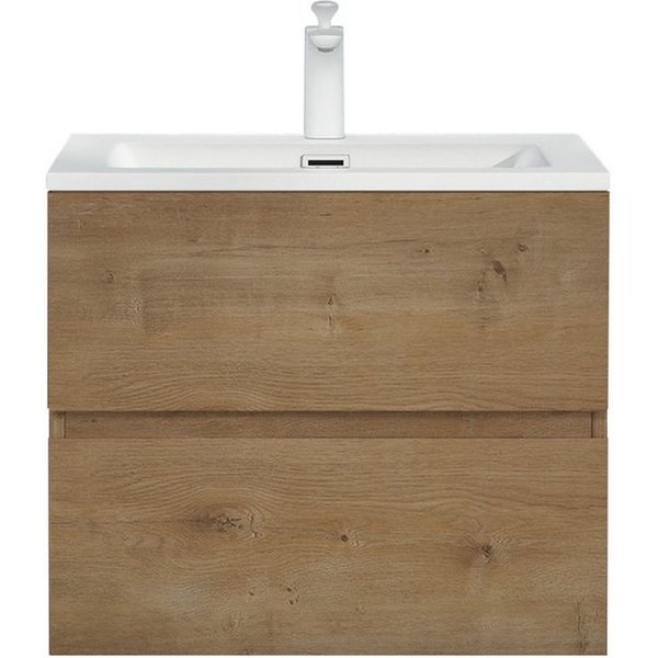 doporro Badmöbel-Set Badezimmermöbel Badezimmer Waschbecken Waschtisch Spiegel Aqualis