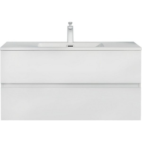 doporro Badmöbel-Set Badezimmermöbel Badezimmer Waschbecken Waschtisch Spiegel Aqualis