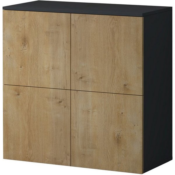 doporro Sideboard Kommode Möbel Mehrzweckschrank Push-to-Open Aufbewahrungsschrank