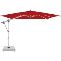 doppler Pendelschirm 'EXPERT' 300 x 300 cm, rot
