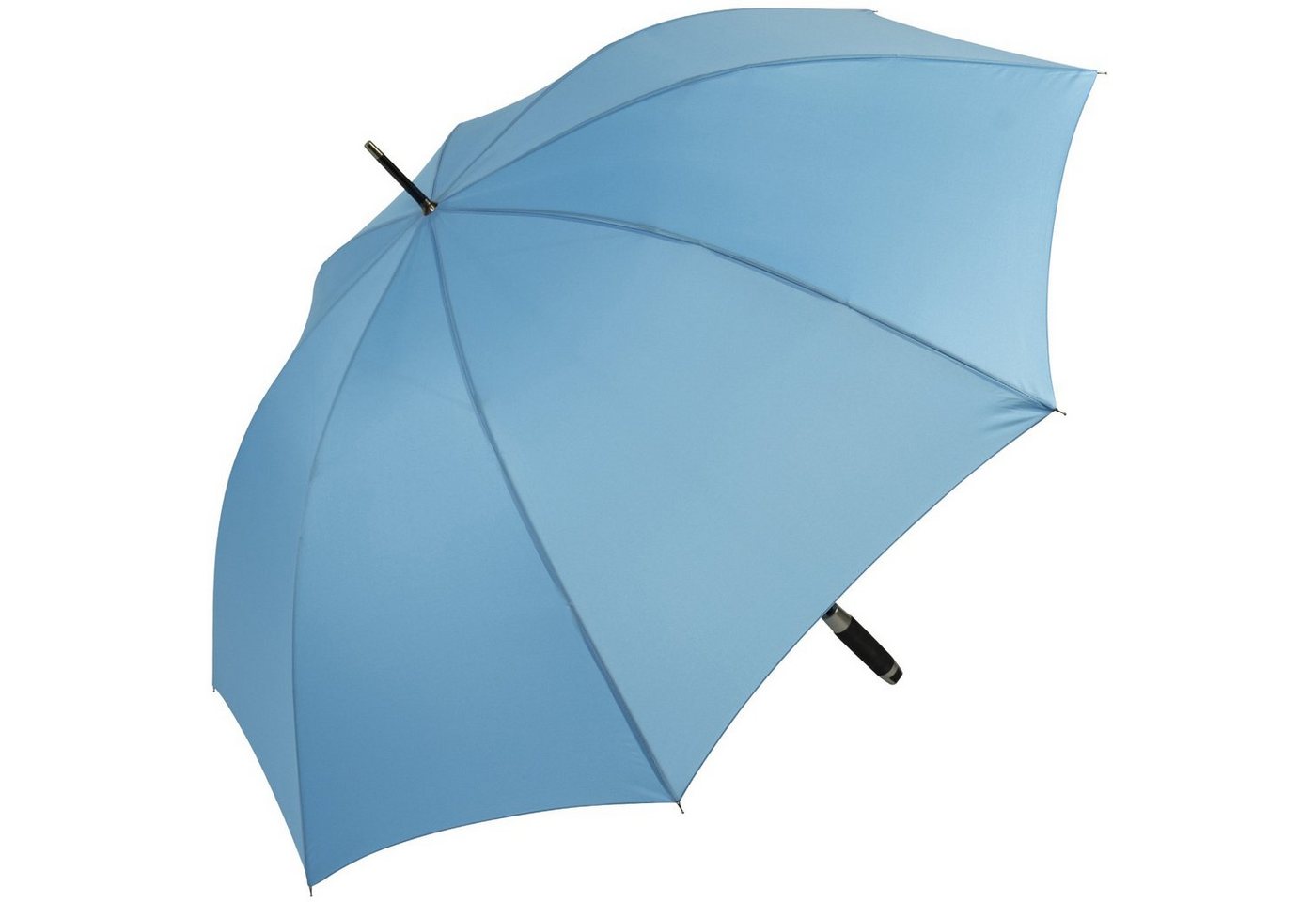 doppler® Stockregenschirm XXL Golfschirm, Partnerschirm für Damen und Herren, groß und stabil, uni-Sommerfarben - blau – Bild 2 von 5