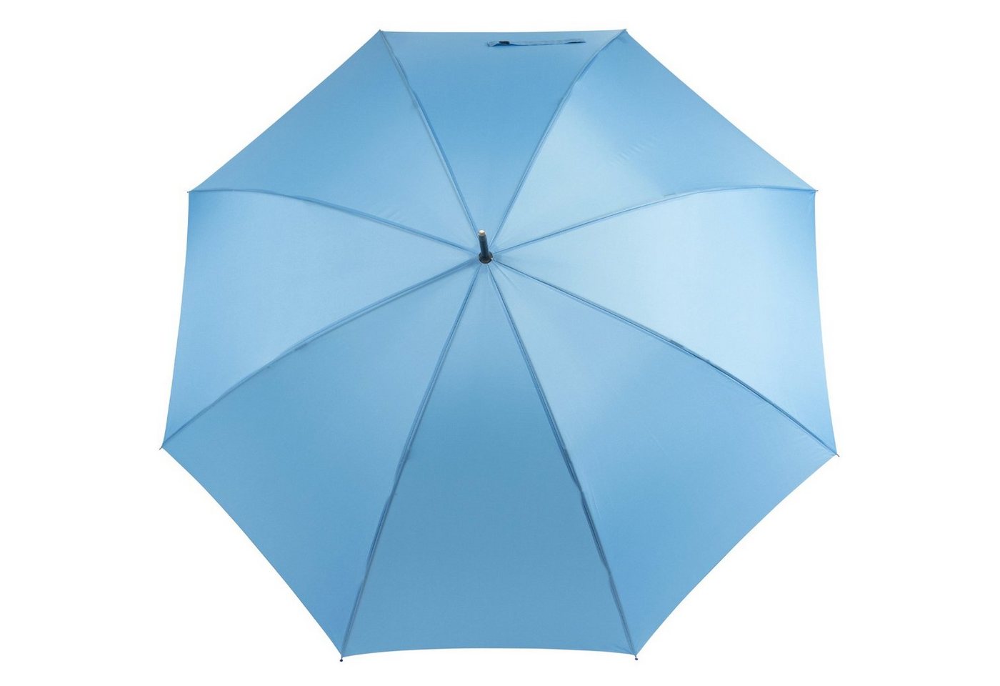 doppler® Stockregenschirm XXL Golfschirm, Partnerschirm für Damen und Herren, groß und stabil, uni-Sommerfarben - blau – Bild 4 von 5
