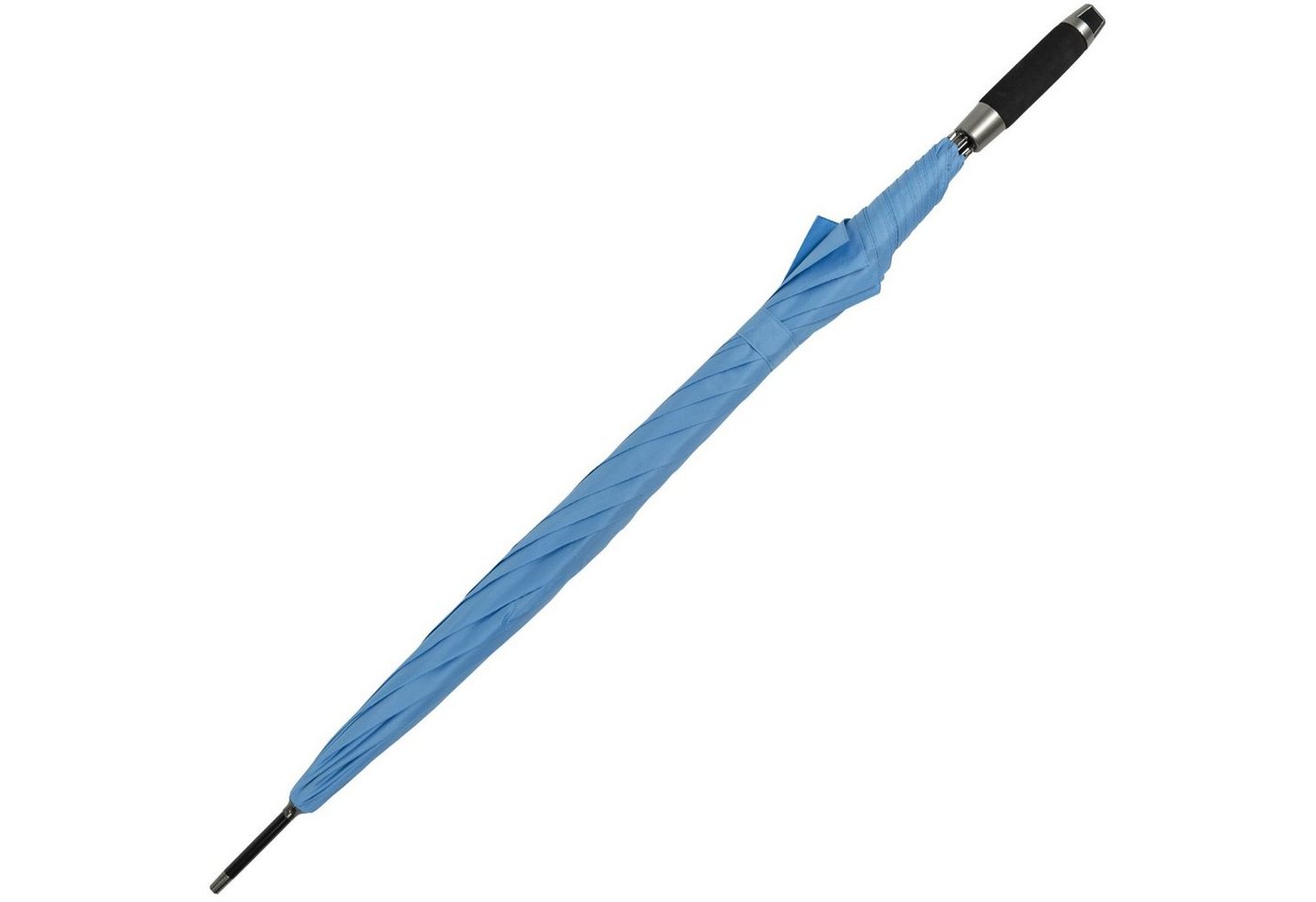 doppler® Stockregenschirm XXL Golfschirm, Partnerschirm für Damen und Herren, groß und stabil, uni-Sommerfarben - blau – Bild 5 von 5