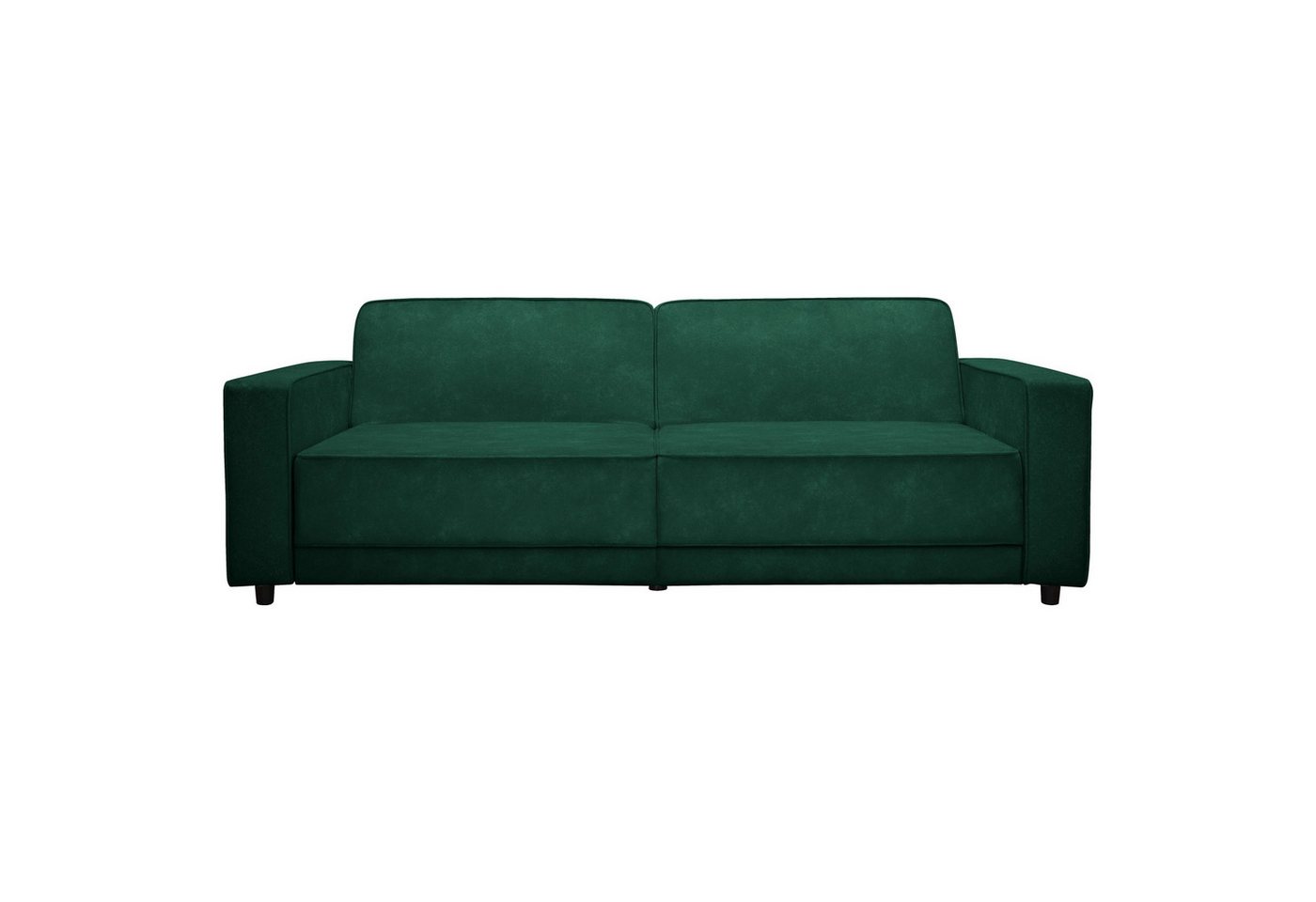 Dorel Home 3-Sitzer ALLIE Schlafsofa 225 cm, Bett-Funktion (108/190cm), trendiger Cord o. pflegeleichter Velours – Bild 2 von 5