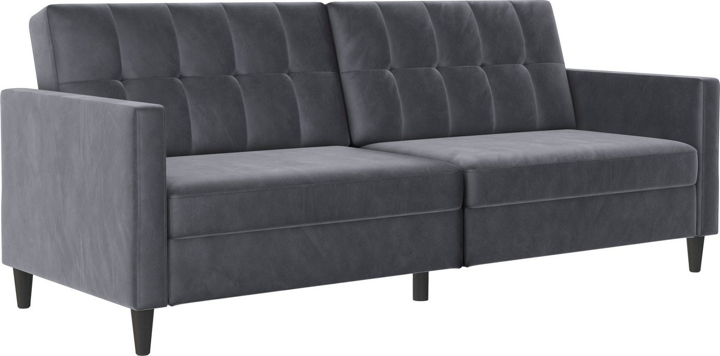 Dorel Home 3-Sitzer Hartford II, Bettfunktion, Rückenlehne 2-teilig, 3-fach verstellbar, Sitzhöhe 43 cm – Bild 4 von 5