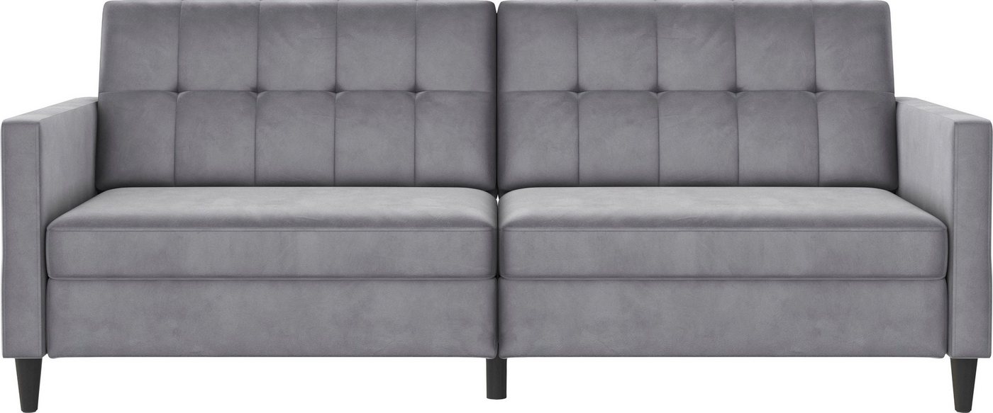 Dorel Home 3-Sitzer Hartford II, Bettfunktion, Rückenlehne 2-teilig, 3-fach verstellbar, Sitzhöhe 43 cm – Bild 2 von 5