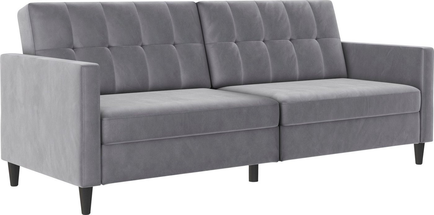 Dorel Home 3-Sitzer Hartford II, Bettfunktion, Rückenlehne 2-teilig, 3-fach verstellbar, Sitzhöhe 43 cm – Bild 4 von 5