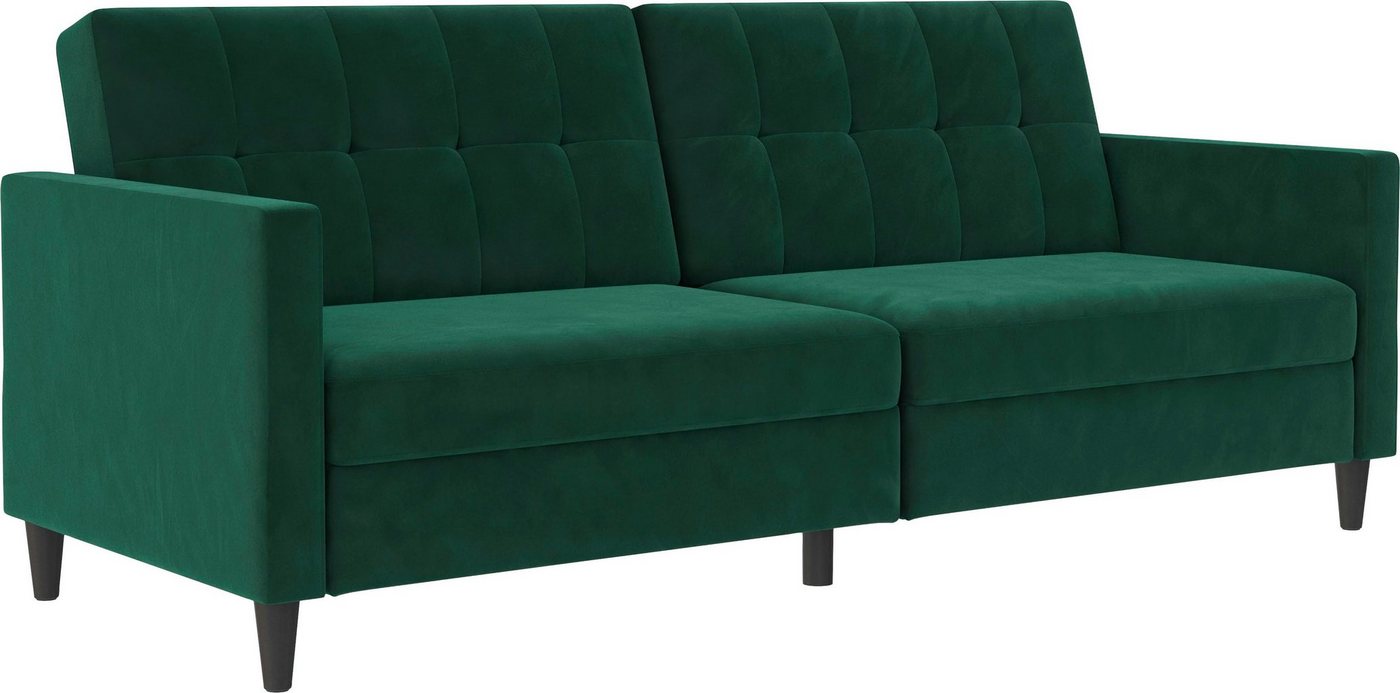 Dorel Home 3-Sitzer Hartford II, Bettfunktion, Rückenlehne 2-teilig, 3-fach verstellbar, Sitzhöhe 43 cm – Bild 4 von 5