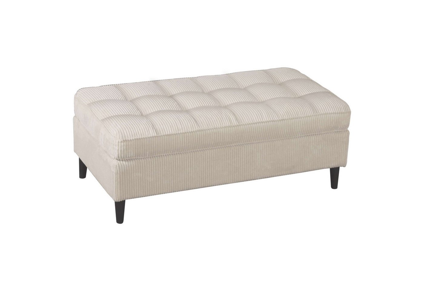 Dorel Home Hocker LINDHUS, Cord, Modul für die Lindhus-Sofas- Breite 120 cm, verlängert das Sofa zum Schlafsofa, Relaxsofa.... – Bild 5 von 5