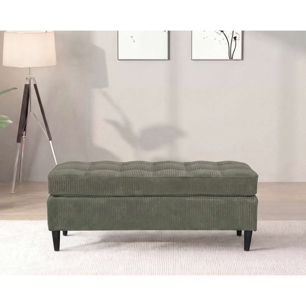 Dorel Home Hocker LINDHUS, Cord, Modul für die Lindhus-Sofas- Breite 120 cm, verlängert das Sofa zum Schlafsofa, Relaxsofa....