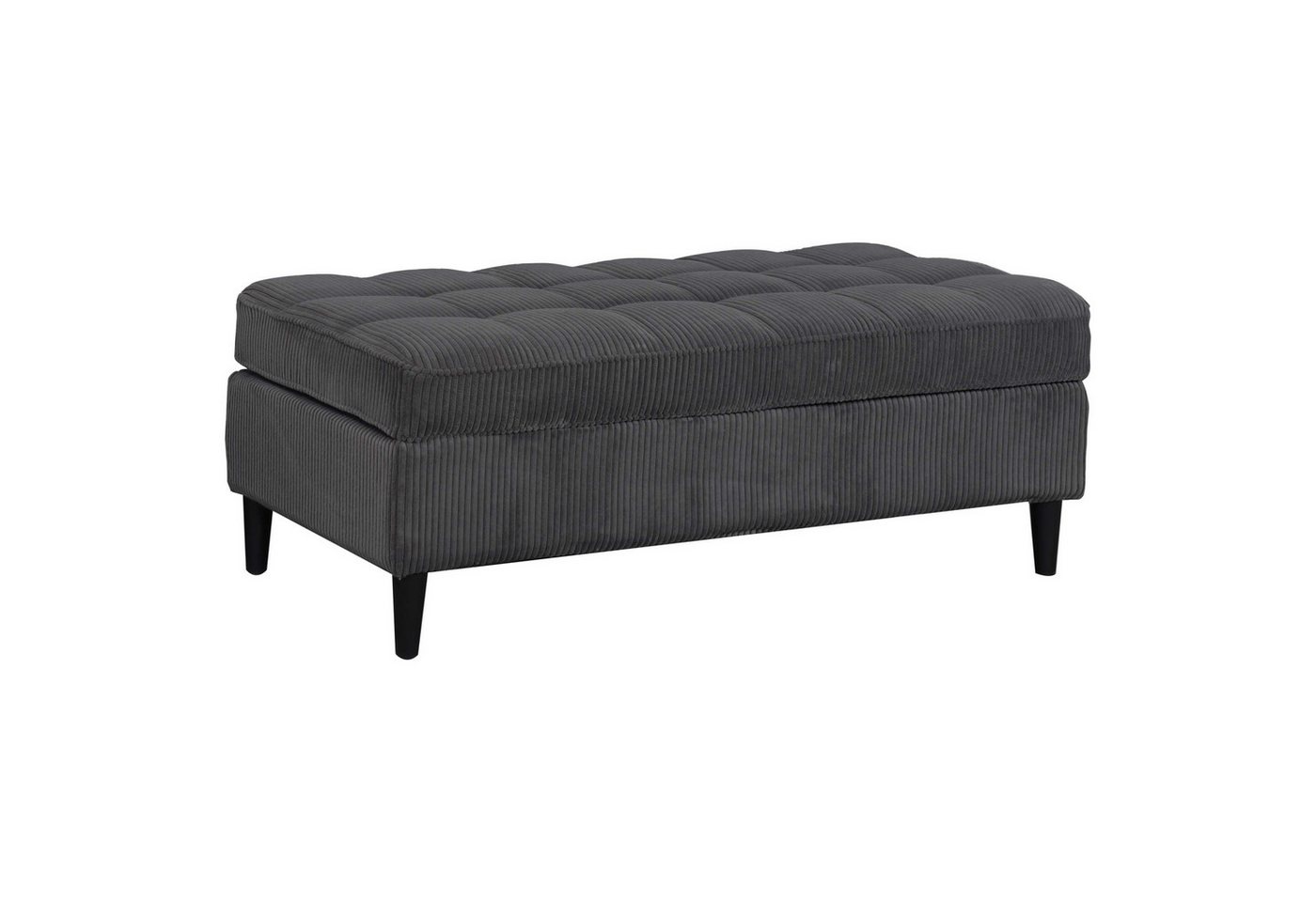 Dorel Home Hocker LINDHUS, Cord, Modul für die Lindhus-Sofas- Breite 120 cm, verlängert das Sofa zum Schlafsofa, Relaxsofa.... – Bild 2 von 5
