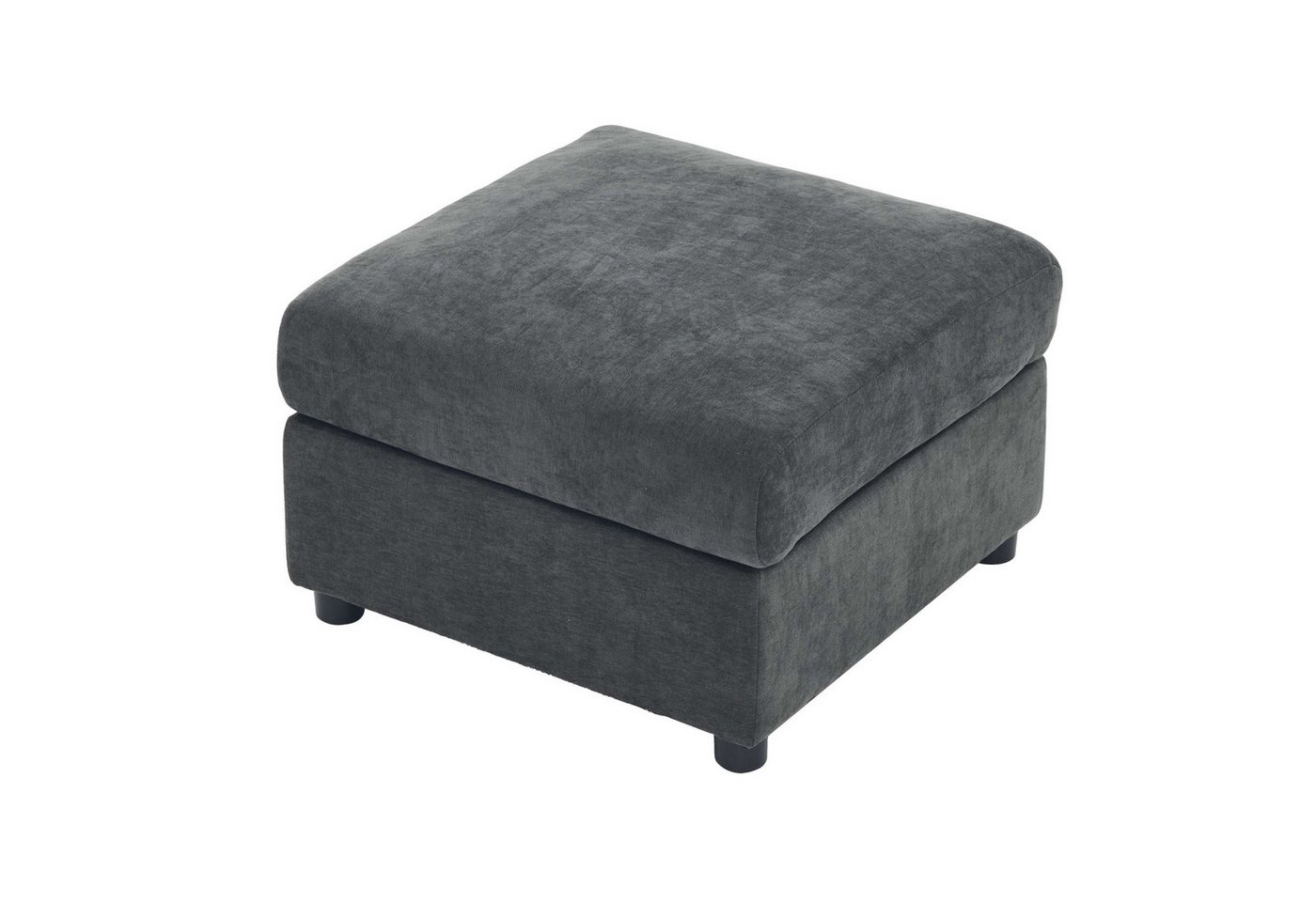 Dorel Home Polsterhocker STILHUS Sitzhocker passend zur Serie, Breite 65 cm, Chenille-Bezug, als Modul oder separat verwendbar - individuell kombinierbar – Bild 4 von 5