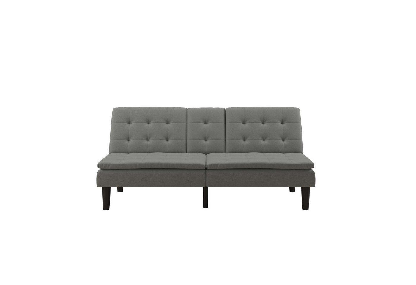 Dorel Home Schlafsofa MAINE, Kinosofa mit Relax- und Bettfunktion, 2 Getränkehalter, Liegefläche 190 x 110 cm, Webstoff und Kunstleder – Bild 2 von 5
