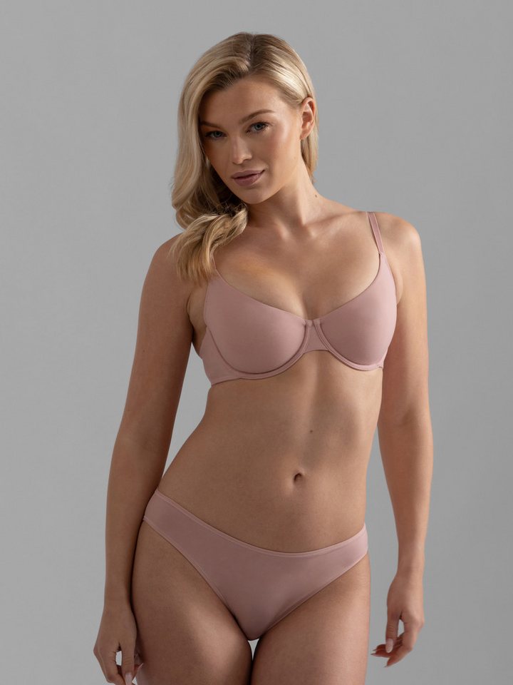 Dorina Bügel-BH Noa mit Schale, nicht gefüttert, mit Bügel, basic, elastisch, weich – Bild 2 von 5