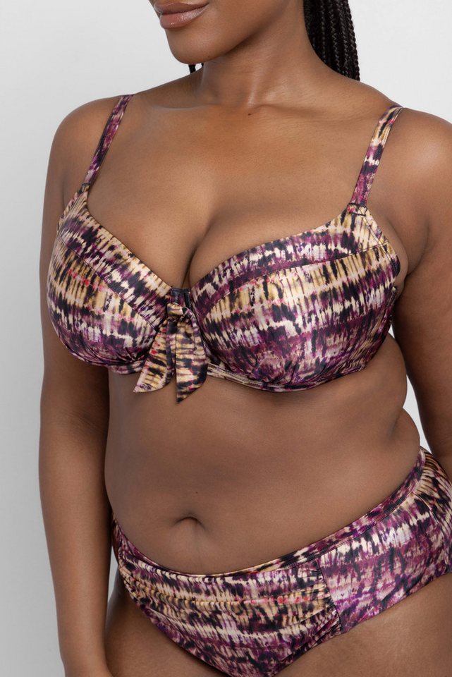 Dorina Bügel-Bikini-Top Amnesia, Batikmuster – Bild 4 von 5