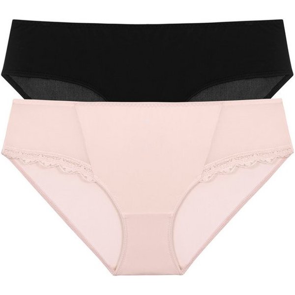 Dorina Hipster Jana (2er Pack) elastisch, Spitze, feminin