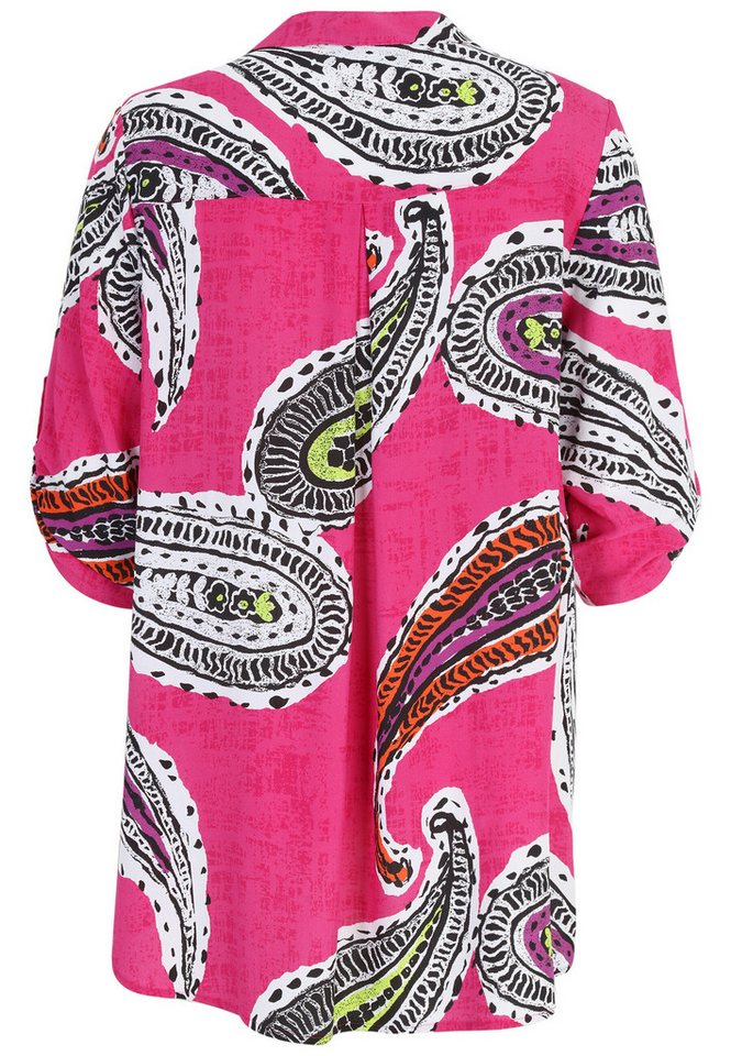 Doris Streich Klassische Bluse mit Paisley-Print – Bild 2 von 3