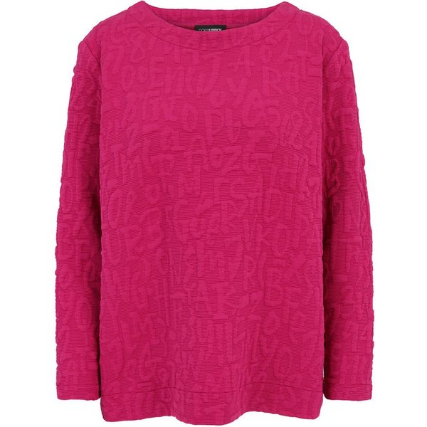 Doris Streich Sweatshirt mit Grafik-Jacquard