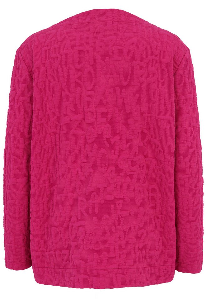 Doris Streich Sweatshirt mit Grafik-Jacquard – Bild 2 von 3
