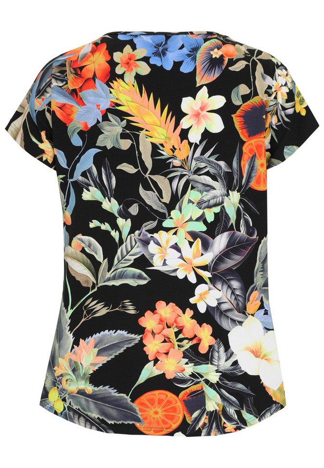 Doris Streich T-Shirt mit abgerundetem Saum – Bild 2 von 3