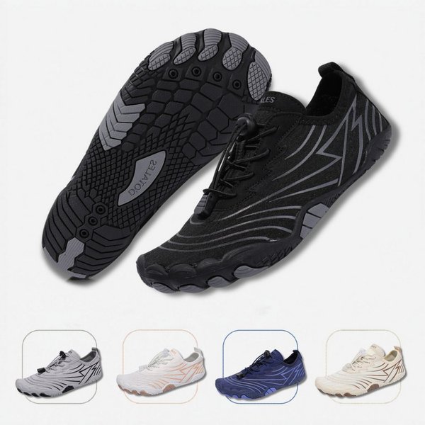DOTALES Flowstep Barfußschuhe Damen & Herren, Flowstep Barfußschuhe Barfußschuh Das Original-Barfuß Sneaker, Minimalschuhe, Schnellverschluss
