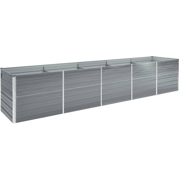 DOTMALL Hochbeet Gartenbeet Gemüsebeet ohne Boden,400x80x45 cm, rechteckig